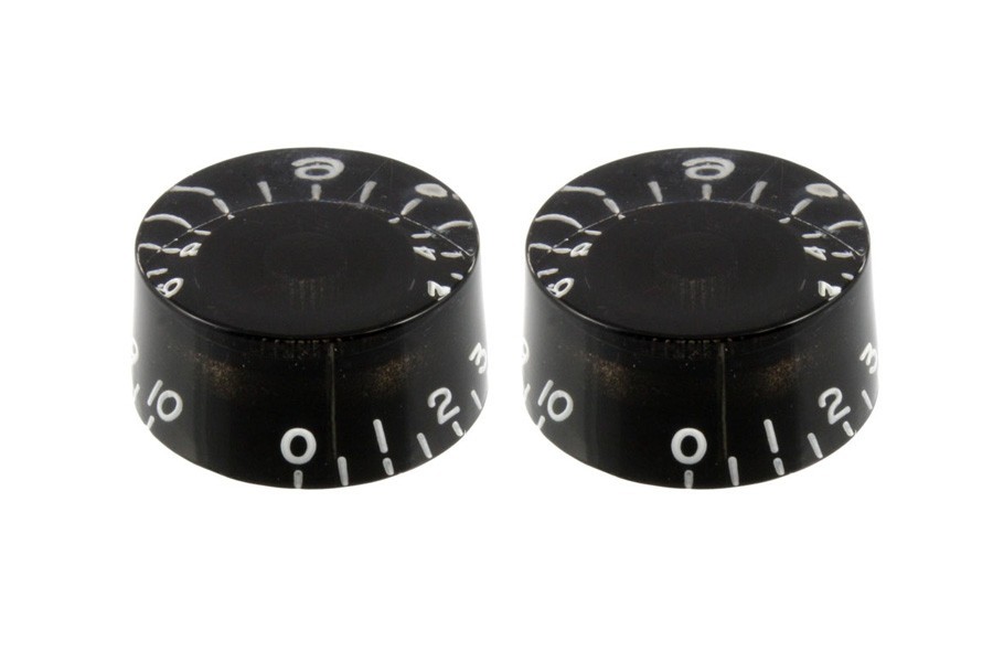 ALLPARTS PK-0130-023 Black Speed Knobs 