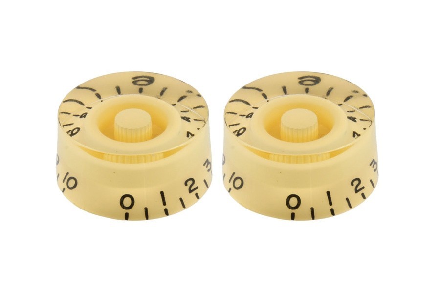 ALLPARTS PK-0130-028 Cream Speed Knobs 