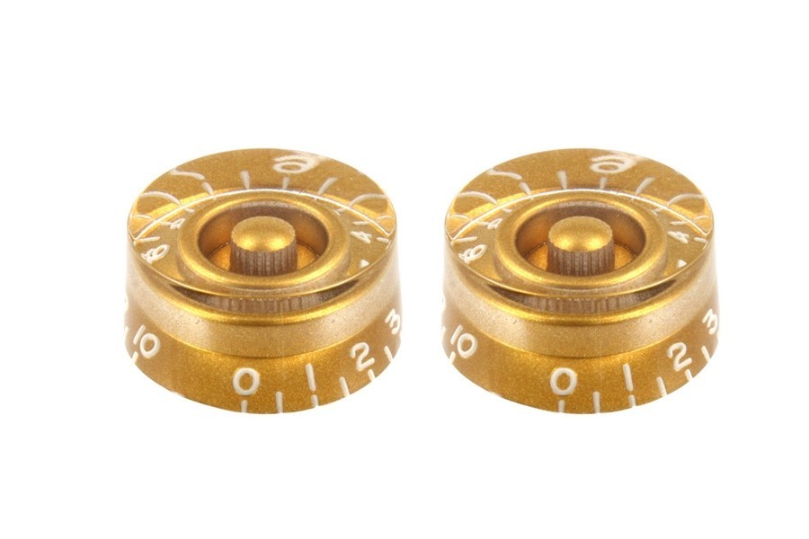 ALLPARTS PK-0130-032 Gold Speed Knobs 