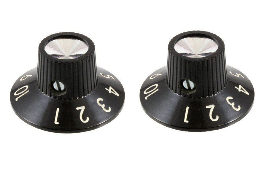 ALLPARTS PK-0145-023 Black Amp Knob Set 