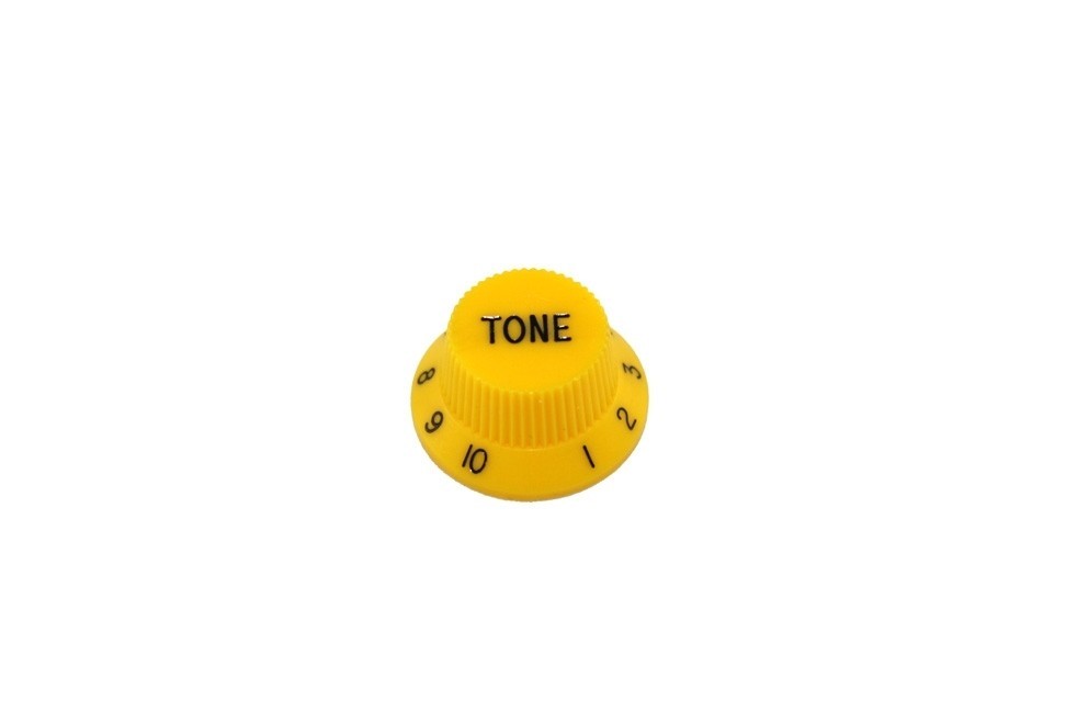 ALLPARTS PK-0153-020 Set of 2 Yellow Tone Knobs 