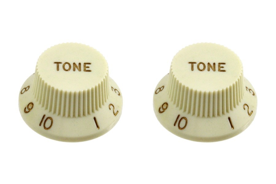 ALLPARTS PK-0153-024 Set of 2 Mint Green Tone Knobs 