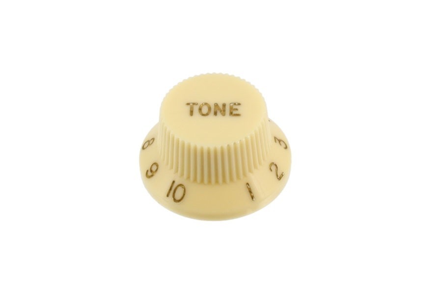 ALLPARTS PK-0153-048 Set of 2 Vintage Cream Tone Knobs 