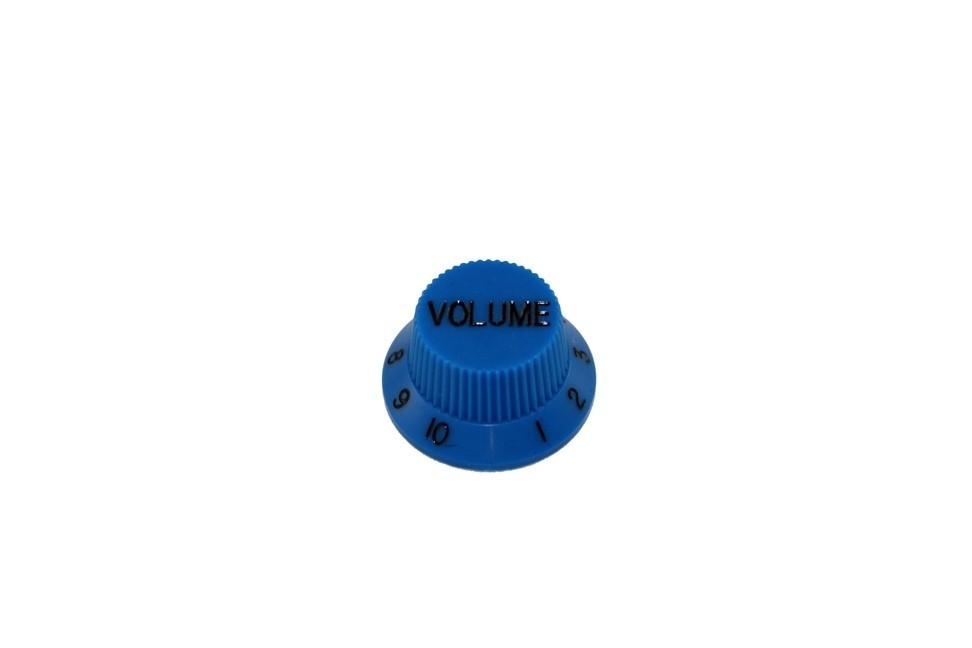 ALLPARTS PK-0154-027 Set of 2 Blue Volume Knobs 