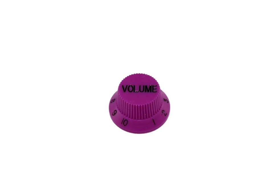 ALLPARTS PK-0154-040 Set of 2 Purple Volume Knobs 