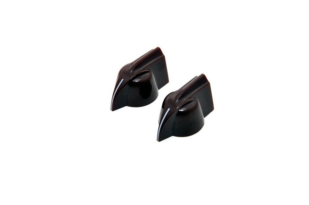 ALLPARTS PK-0173-036 Brown Pointer Knobs 