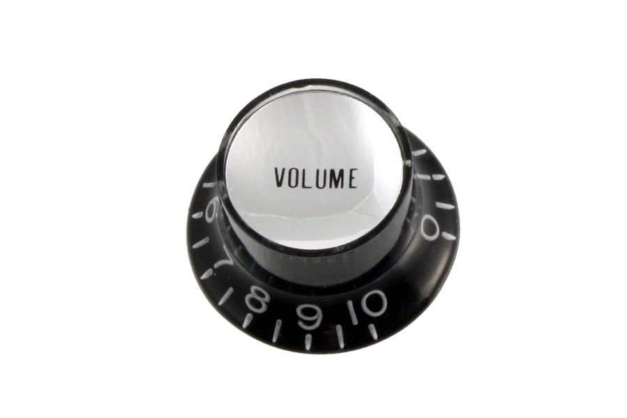 ALLPARTS PK-0184-023 Black Volume Reflector Knobs 