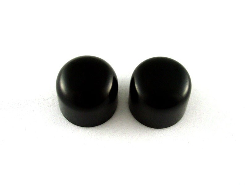 ALLPARTS PK-0198-0E0 Ebony Dome Knobs 