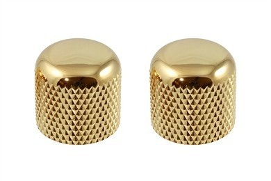 ALLPARTS PK-3110-002 Plated Dome Knobs 