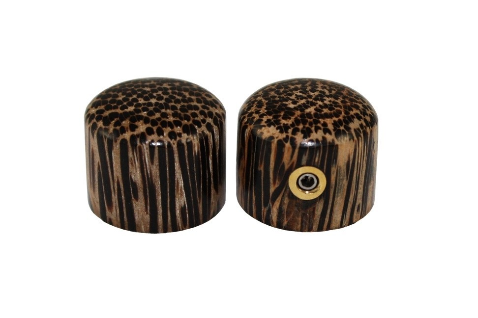 ALLPARTS PK-3196-000 Tigerwood Knobs 