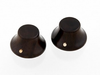 ALLPARTS PK-3197-0R0 Rosewood Bell Knobs