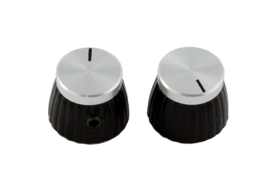 ALLPARTS PK-3298-010 Marshall Chrome Top Knobs 