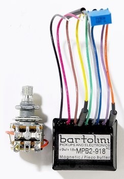 ALLPARTS PU-1272-000 Bartolini Buffer for Piezo Bass Pickup 