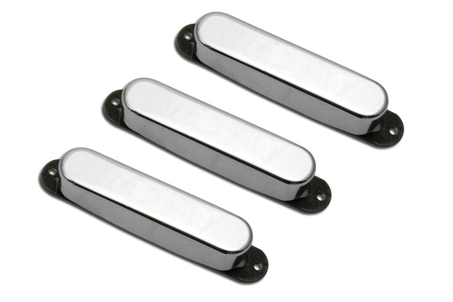 ALLPARTS PU-6145-010 Lace Chrome Dome Pickup Set 