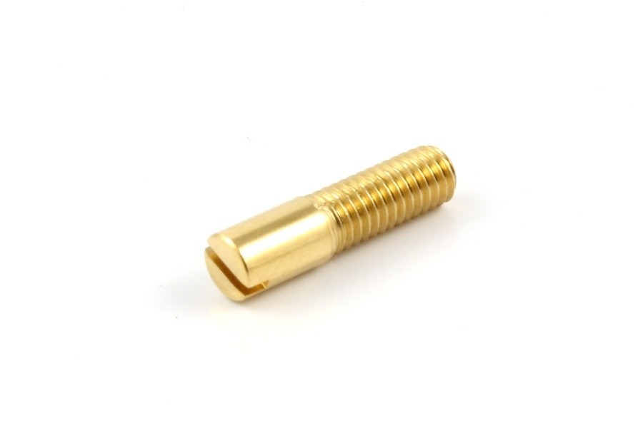 ALLPARTS PU-6963-002 Pack of 6 Gold Johnny Smith Pole Piece Screws 
