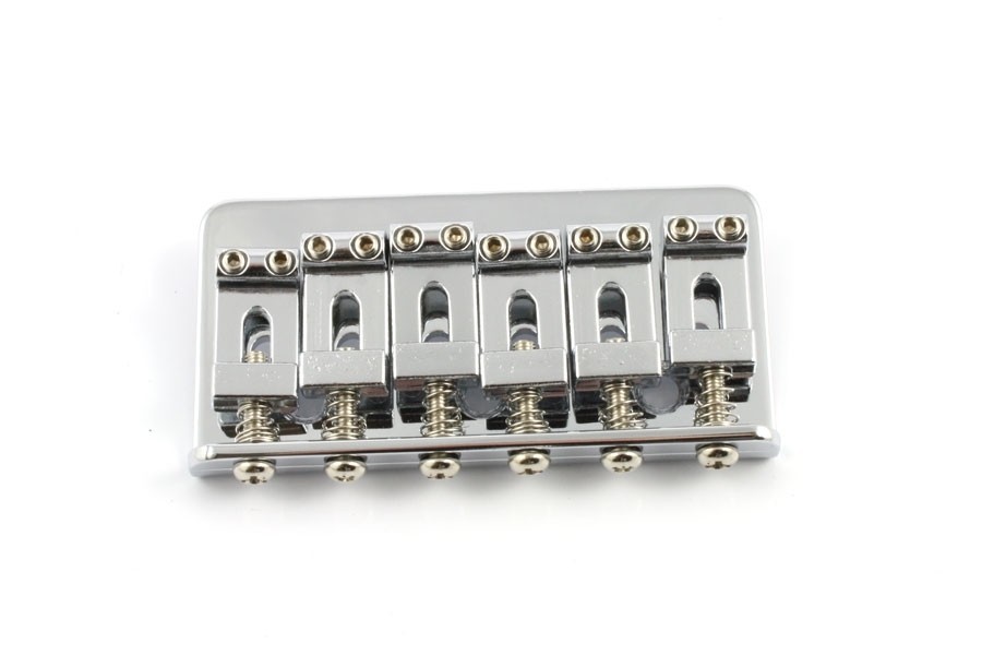 ALLPARTS SB-0100-010 Chrome Non-Tremolo Bridge 