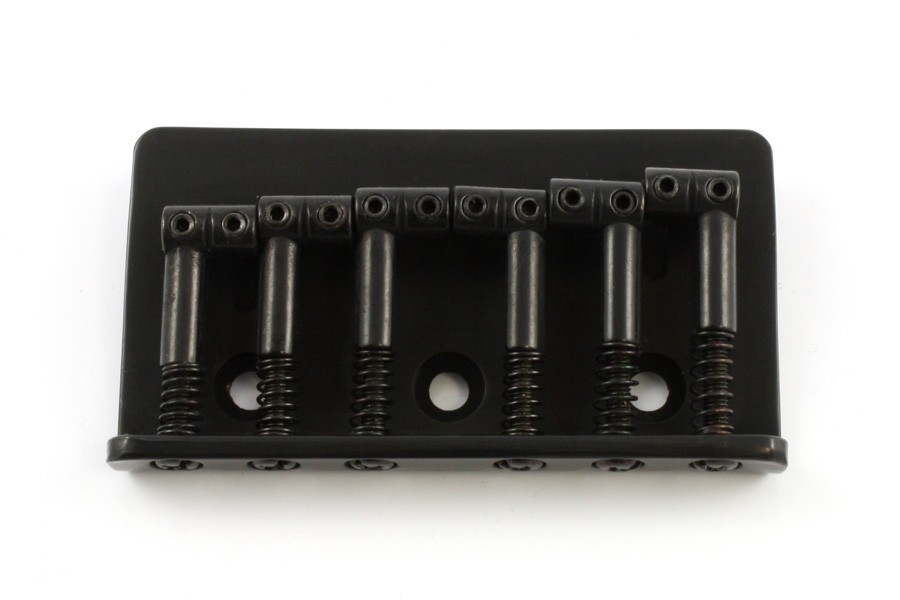 ALLPARTS SB-0190-003 Non-Tremolo Top-Load Bridge Black 