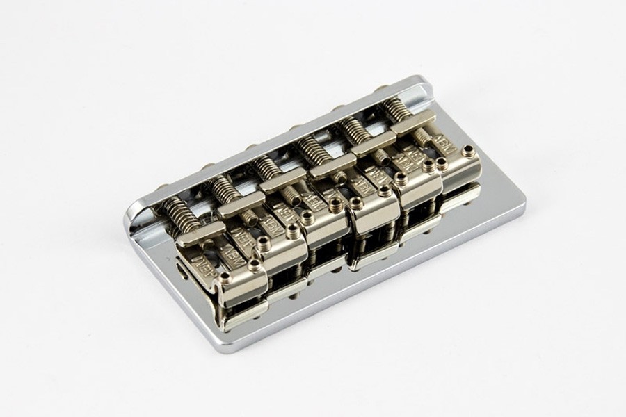 ALLPARTS SB-0516-010 ABM Non-Tremolo Bridge Chrome 