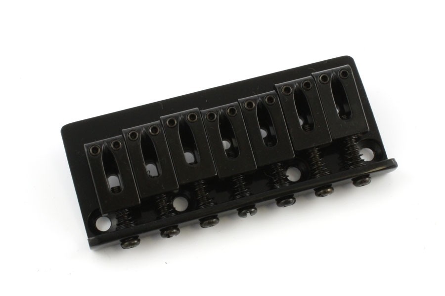 ALLPARTS SB-5100-003 Black 7 String Non-Tremolo Bridge 