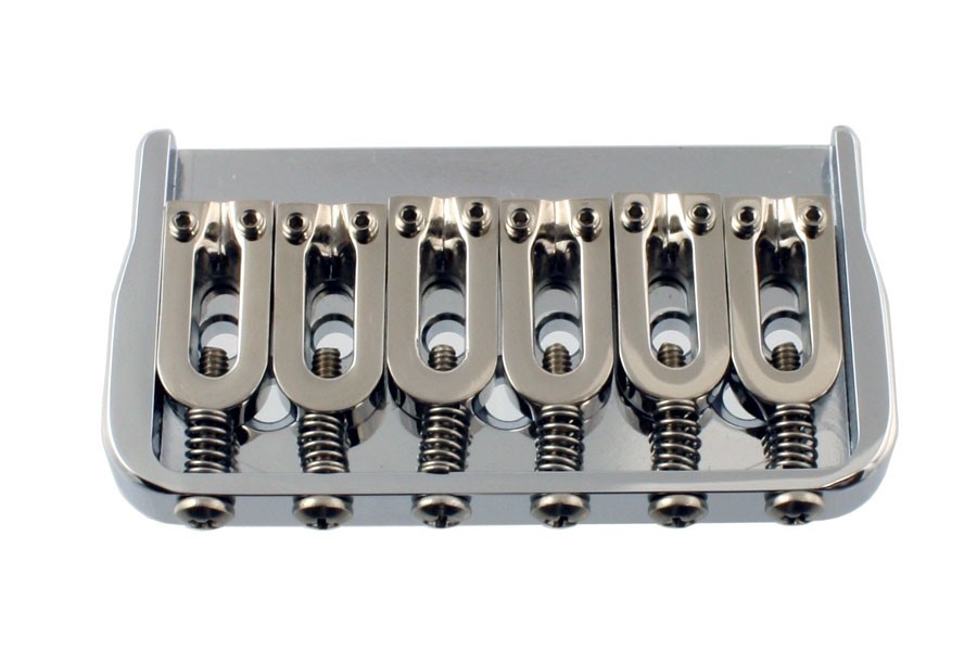 ALLPARTS SB-5105-010 Chrome Hipshot Non-Tremolo Bridge 