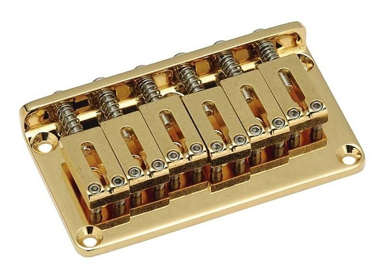 ALLPARTS SB-5115-002 Gotoh Non-Tremolo Bridge Gold 