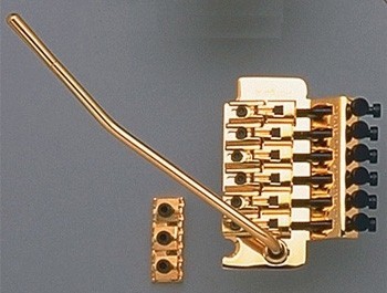 ALLPARTS SB-5300-L02 Gotoh Left-Handed Locking Tremolo Gold 