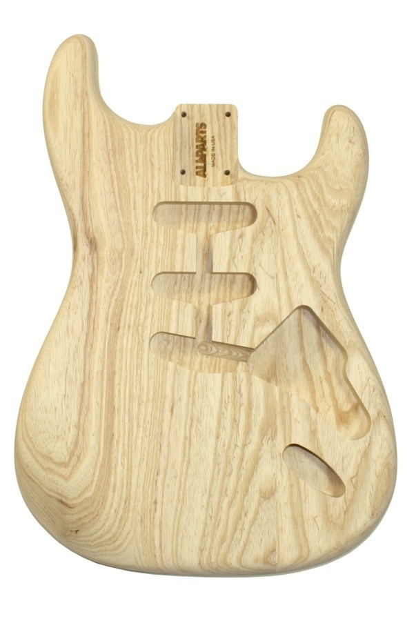 ALLPARTS SBAO-HT Hardtail Ash Replacement Body for Stratocaster 