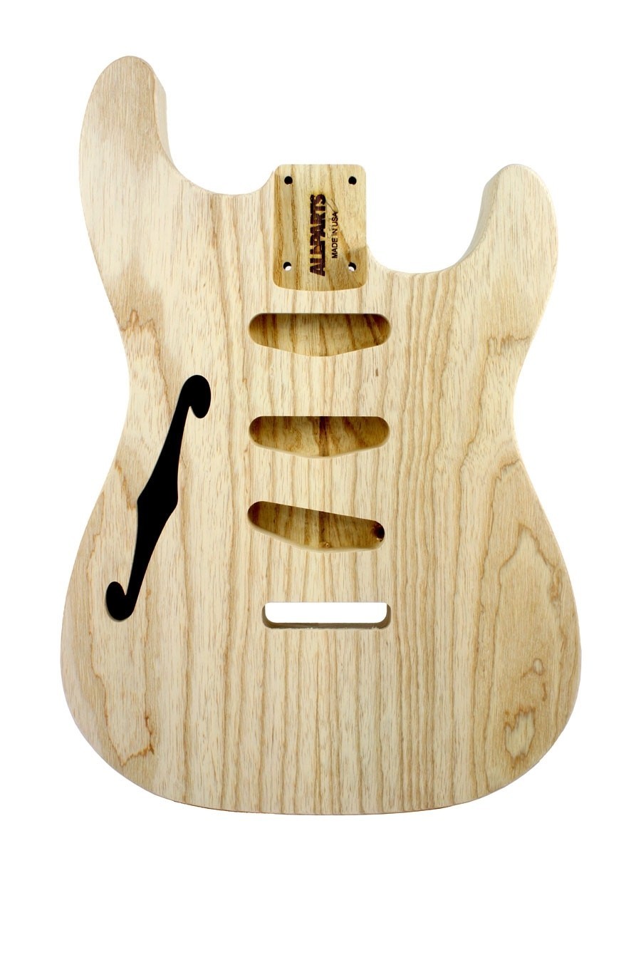 ALLPARTS SBAO-TL Thinline Ash Replacement Body for Stratocaster 