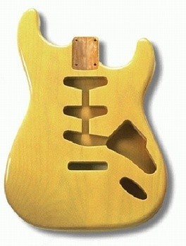 ALLPARTS SBF-BLND Blonde Finished Replacement Body for Stratocaster 