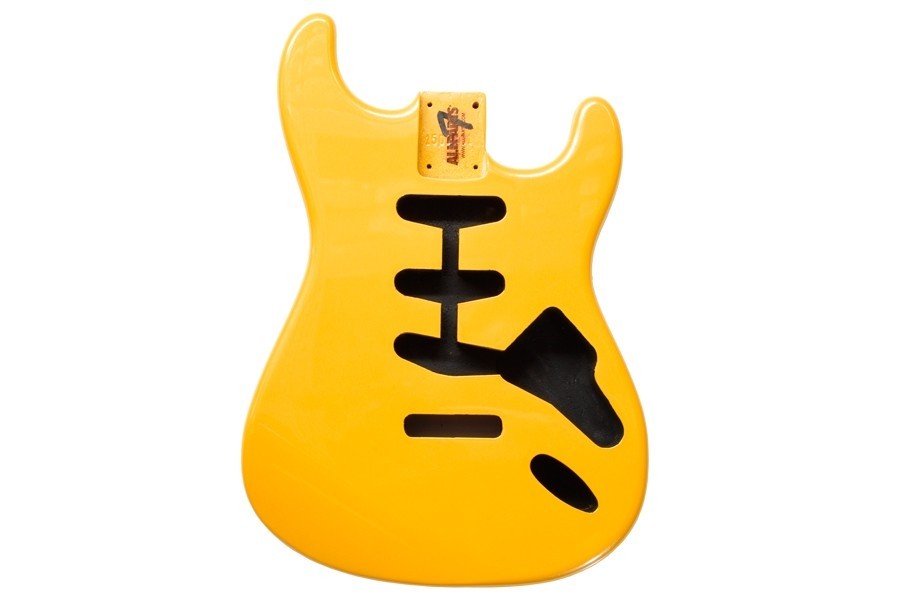 ALLPARTS SBF-CAY Candy Apple Yellow Replacement Body for Stratocaster 