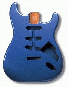 ALLPARTS SBF-LPB Lake Placid Blue Finished Replacement Body for Stratocaster 
