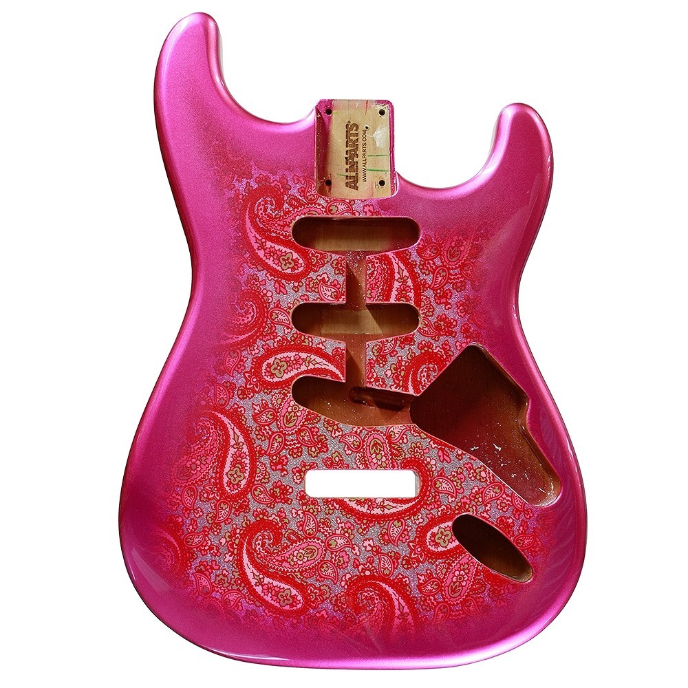 ALLPARTS SBF-PKP Pink Paisley Finished Replacement Body for Stratocaster
