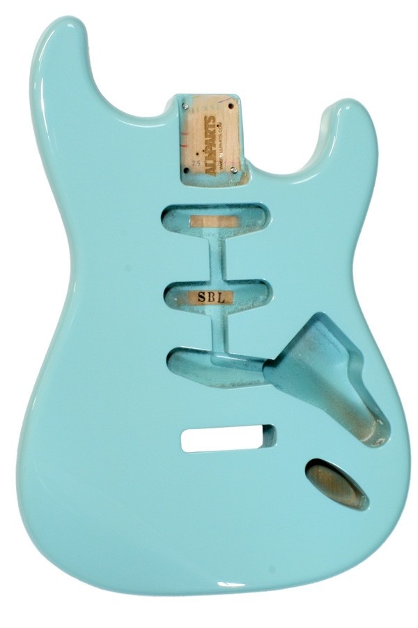 ALLPARTS SBF-SB Sonic Blue Finished Replacement Body for Stratocaster 