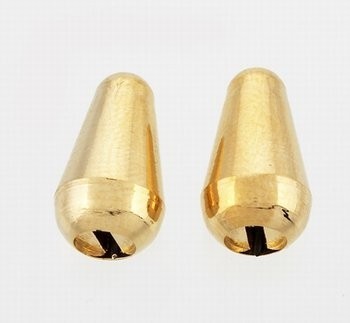 ALLPARTS SK-0710-002 Gold USA Switch Tips for Stratocaster 