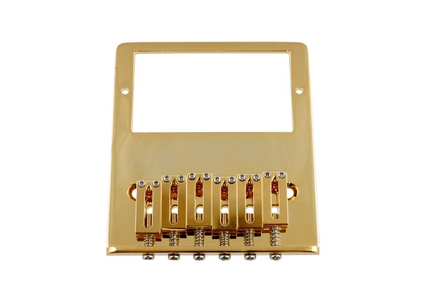ALLPARTS TB-0031-002 Gold Gotoh Humbucking Bridge for Telecaster 