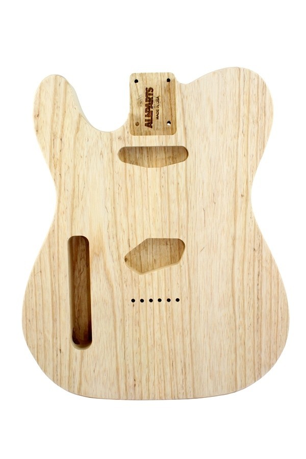 ALLPARTS TBAO-L Left Handed Ash Replacement Body for Telecaster 