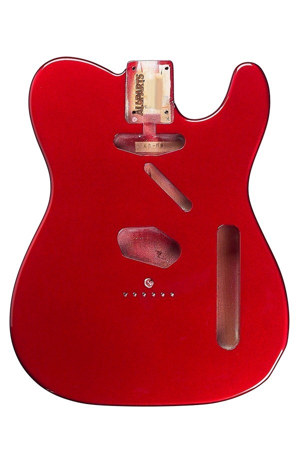 ALLPARTS TBF-CAR Candy Apple Red Finished Replacement Body for Telecaster 