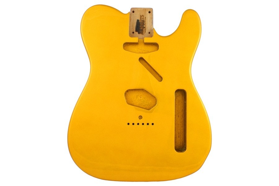 ALLPARTS TBF-CAY Candy Apple Yellow Replacement Body for Telecaster 