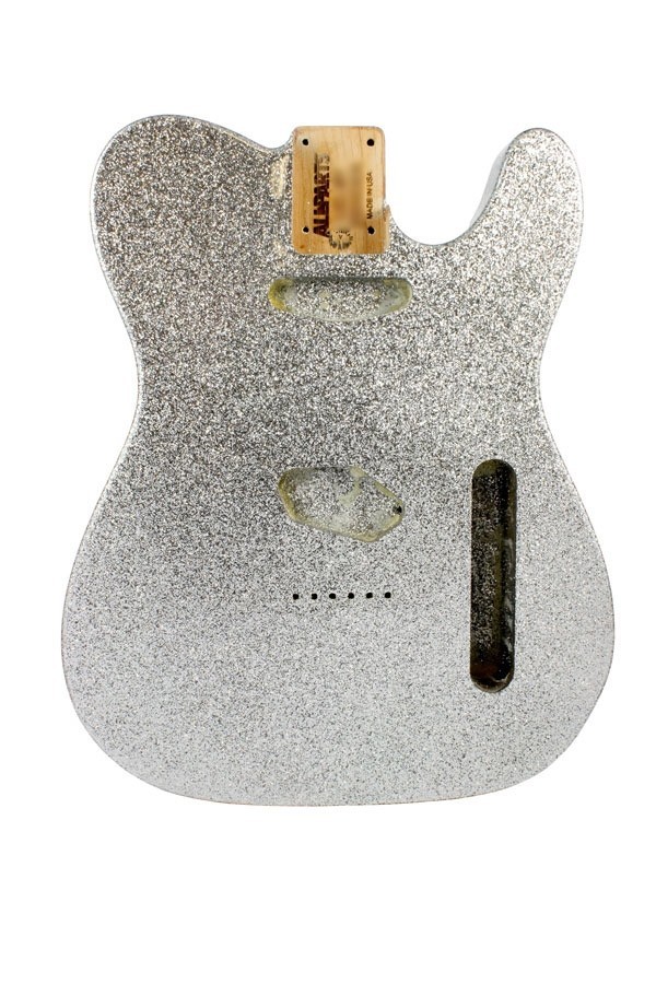 ALLPARTS TBF-SS Silver Sparkle Replacement Body for Telecaster 