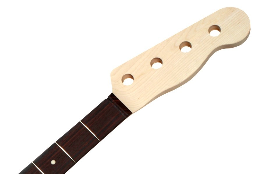 ALLPARTS TBRO Replacement Neck for Telecaster Bass Rosewood fingerboard