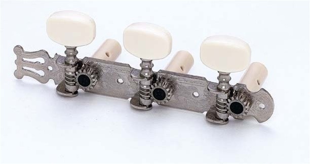 ALLPARTS TK-0125-001 Nickel Classical Tuner Set 