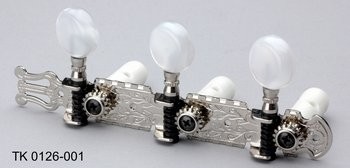 ALLPARTS TK-0126-001 Nickel Classical Tuning Tuner Set 