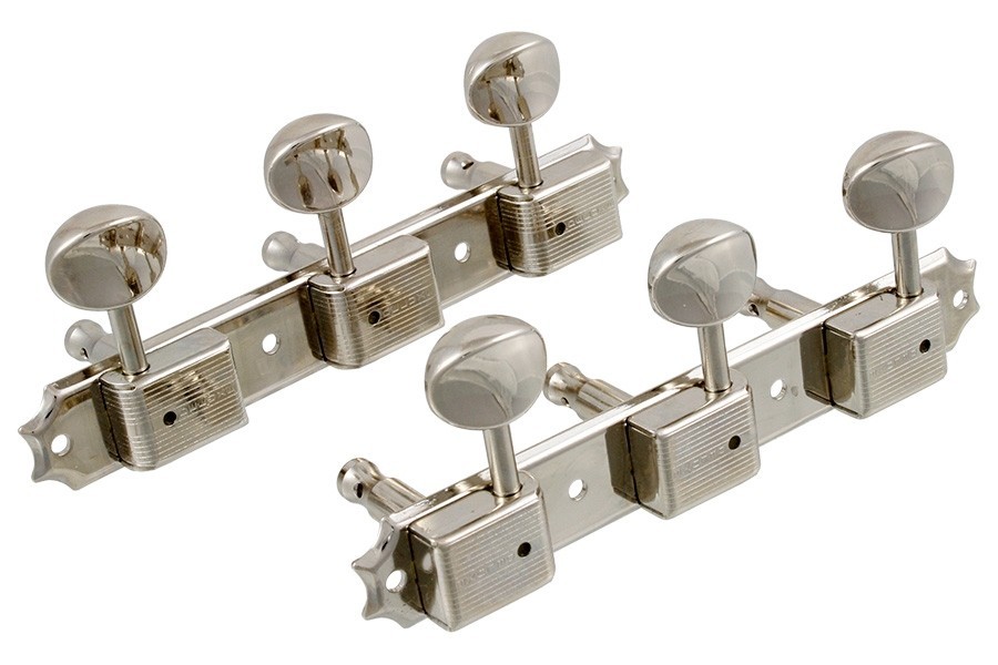 ALLPARTS TK-0703-001 Vintage Style 3x3 Keys Nickel 