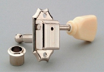 ALLPARTS TK-0772-028 Gotoh 3x3 Vintage Style Keys Cream Buttons 