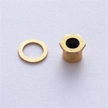 ALLPARTS TK-0787-002 Sperzel Screw-In Bushings Gold 