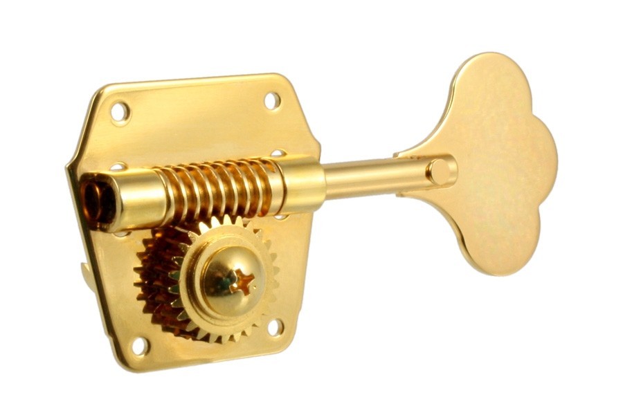 ALLPARTS TK-0790-002 Gotoh Reverse Wind Bass Tuning Keys Gold 