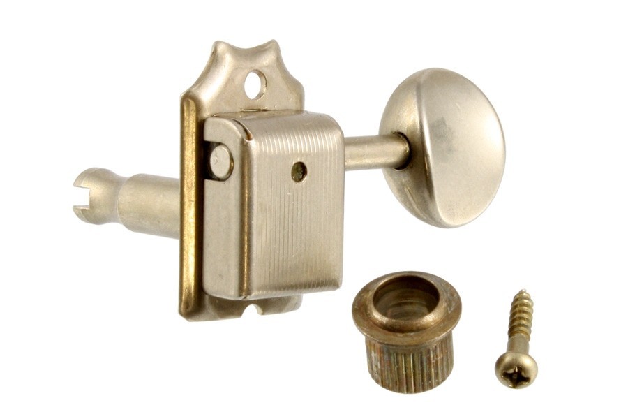 ALLPARTS TK-0880-007 Gotoh 6-in-line Vintage Keys Aged Nickel 