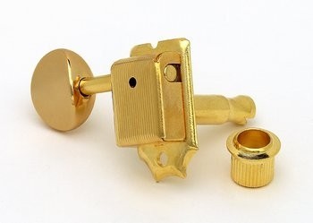 ALLPARTS TK-0880-L02 Gotoh Left Handed 6-in-line Keys Gold 