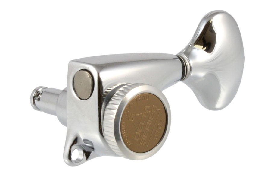 ALLPARTS TK-7247-010 Gotoh Delta 3x3 Chrome Locking Tuners 