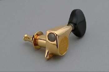 ALLPARTS TK-7262-0E2 Gotoh Gold 510-Black Buttons 